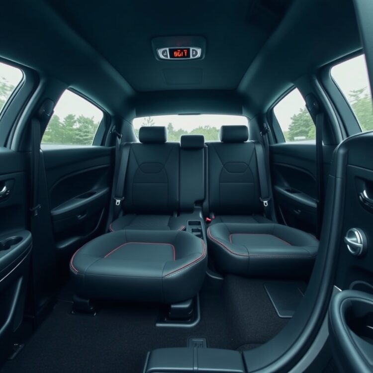 A spacious and well-designed interior of a Vauxhall Corsa VXR, highlighting comfort and practicality features, no text included.