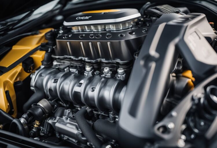 The Corsa E VXR engine visibly shows signs of damage on Piston 4