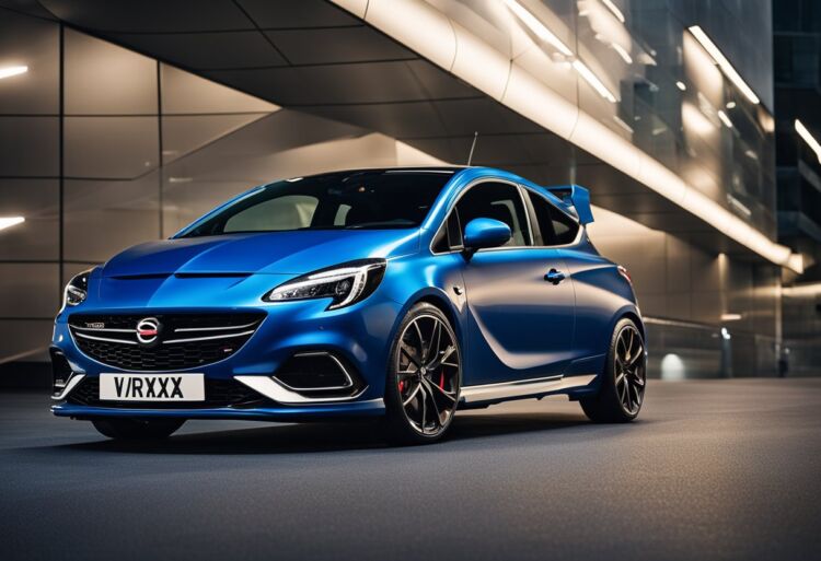 A sleek Corsa VXR with a turbo engine, showcasing its luxurious interior and comfortable seating